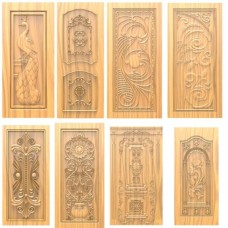 CNC Wooden door carving